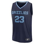Cedric Coward Memphis Grizzlies  Youth 2025 NBA Draft First Round Pick Fast Break Replica Jersey - Icon Edition - Navy
