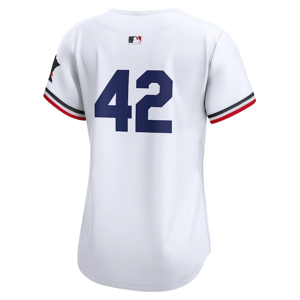 Minnesota Twins Nike Women's 2024 Jackie Robinson Day Home Limited Jersey – White