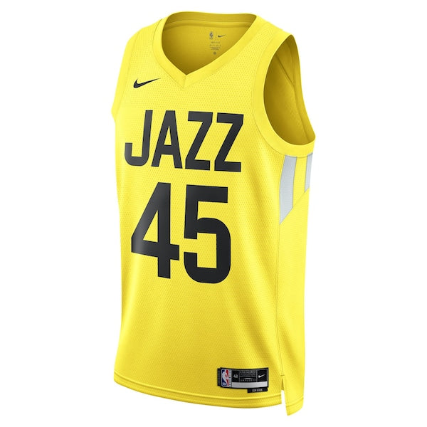 Donovan Mitchell Utah Jazz Nike Unisex Swingman Jersey - Icon Edition - Gold