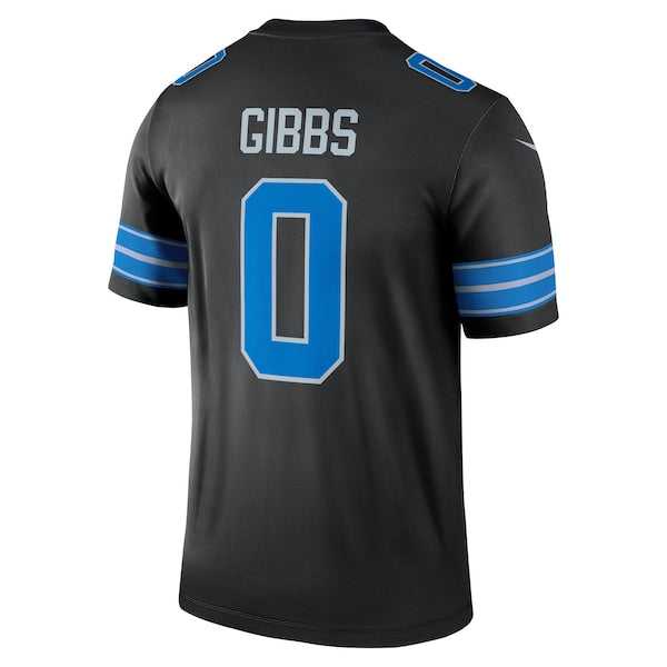 Jahmyr Gibbs Detroit Lions Nike Alternate Legend Jersey - Black/Blue