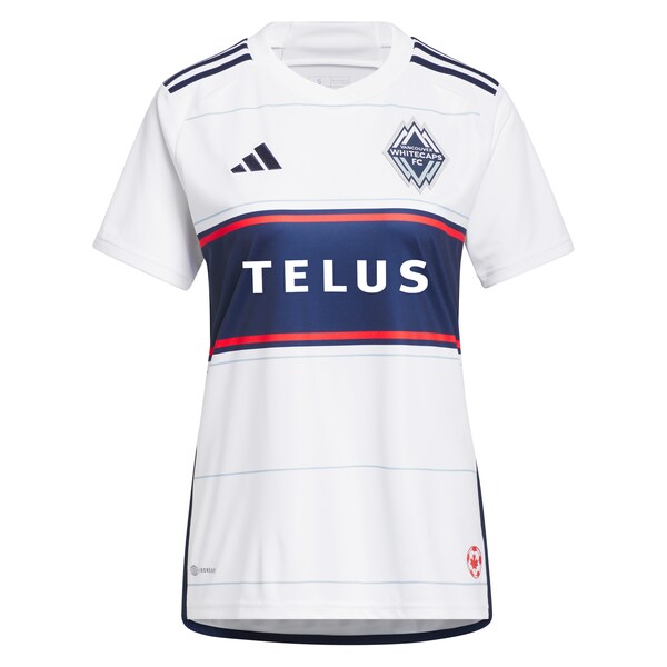 Pedro Vite Vancouver Whitecaps FC adidas Women's 2024 Bloodlines Replica Player Jersey - White