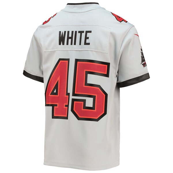 Devin White Tampa Bay Buccaneers Nike Youth Inverted Team Game Jersey - Gray