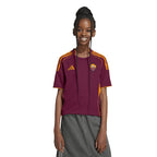 AS Roma adidas Youth 2025/26 Home Replica Jersey - Red/White