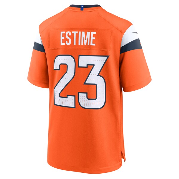 Audric Estime Denver Broncos Nike Team Game Jersey -  Orange