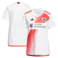 New England Revolution adidas Women's 2024 Defiance Replica Jersey - White