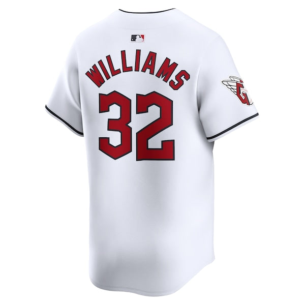 Gavin Williams Cleveland Guardians Nike Home Limited Player Jersey - White