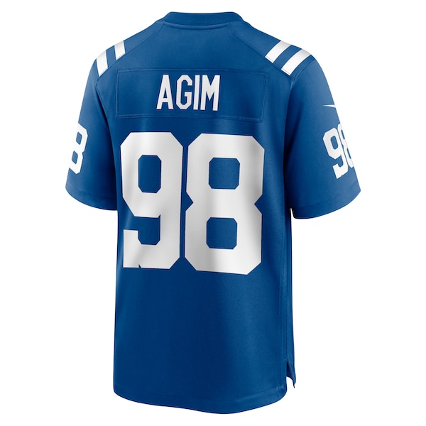 McTelvin Agim Indianapolis Colts Nike Team Game Jersey -  Royal