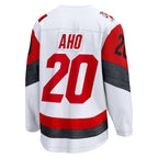 Sebastian Aho Carolina Hurricanes  Away Breakaway Jersey - White