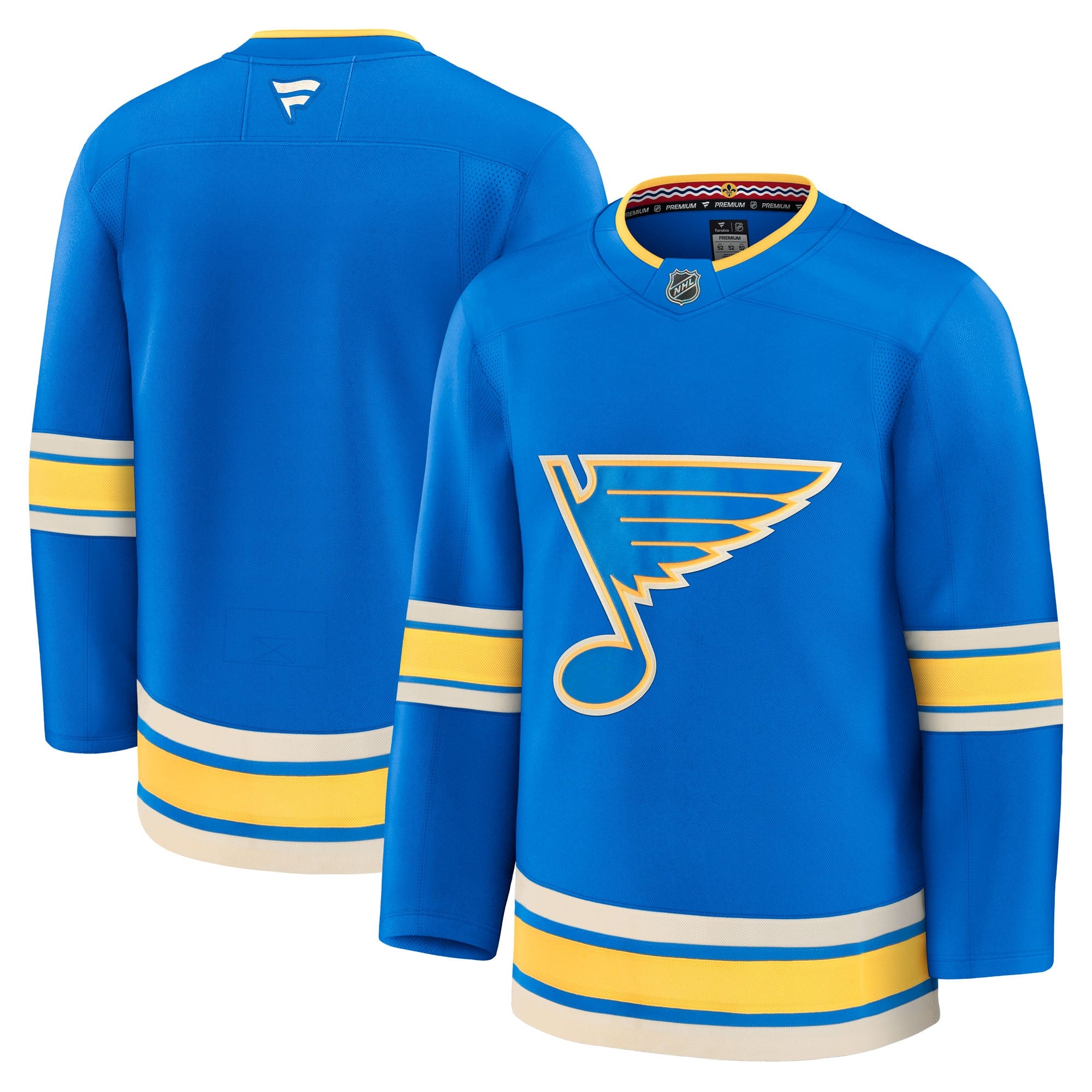 St. Louis Blues  Away Premium Jersey - White/Blue