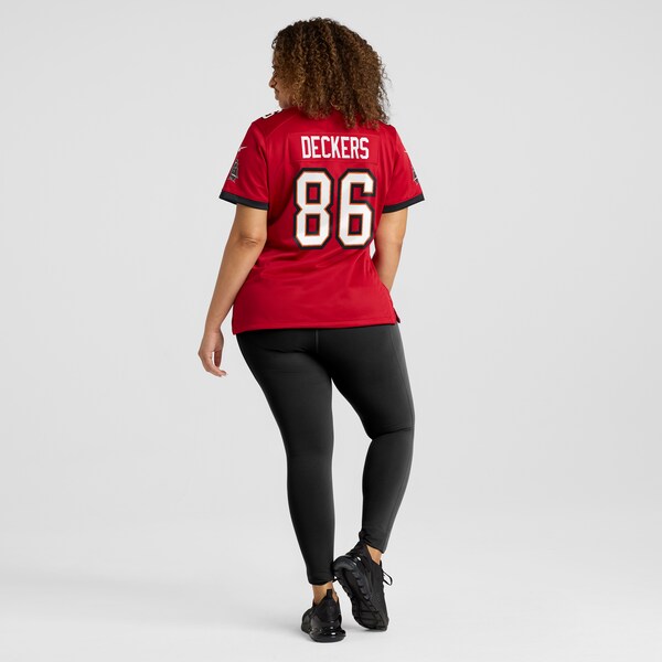 Evan Deckers Tampa Bay Buccaneers Nike Women's  Game Jersey -  Red