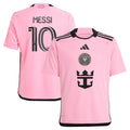 Lionel Messi Inter Miami CF adidas Youth 2024 2getherness Replica Player Jersey - Pink