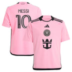 Lionel Messi Inter Miami CF adidas Youth 2024 2getherness Replica Player Jersey - Pink