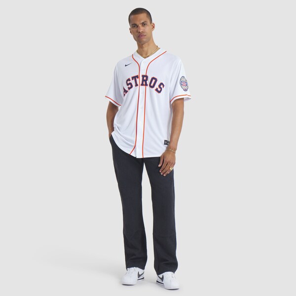 Billy Wagner Houston Astros Nike 2025 Baseball Hall of Fame Name & Number Retired Replica Jersey - White