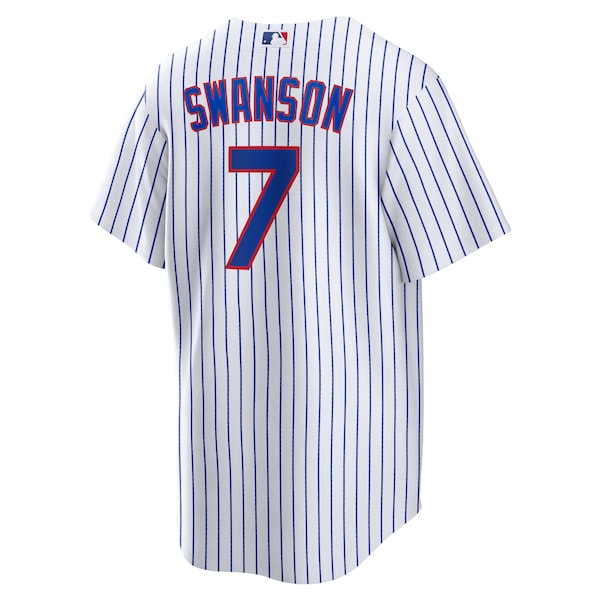 Dansby Swanson Chicago Cubs Nike Youth Alternate Replica Player Jersey - White