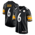 Patrick Queen Pittsburgh Steelers Nike Game Player Jersey - Black