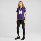 Trayvon Mullen Baltimore Ravens Nike Women's  Game Jersey -  Purple