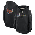 Chicago Bears Nike Women's 2025 NFL Crucial Catch Sideline Standard Issue Dri-FIT Hoodie - Black