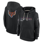 Chicago Bears Nike Women's 2025 NFL Crucial Catch Sideline Standard Issue Dri-FIT Hoodie - Black