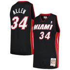 Ray Allen Miami Heat  2012/13 Hardwood Classics Swingman Jersey - Black