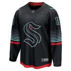 Matty Beniers Seattle Kraken  Alternate Breakaway Player Jersey - Black
