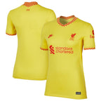 Liverpool Nike Women's 2021/22 Third Breathe Stadium Jersey - Yellow