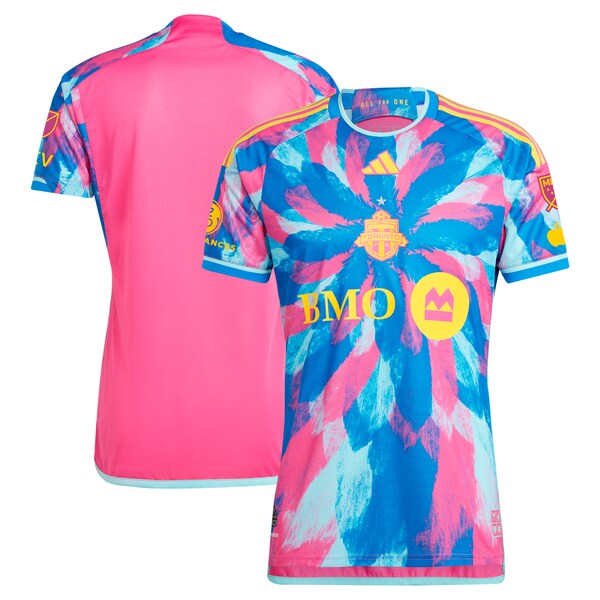 Toronto FC adidas 2024 The Energy Kit Authentic Patch Jersey - Pink