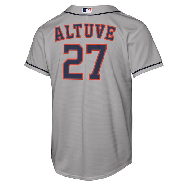 Jose Altuve Houston Astros Nike Youth Road Replica Jersey - Gray