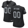 Las Vegas Raiders Nike Women's Custom Game Jersey - Black