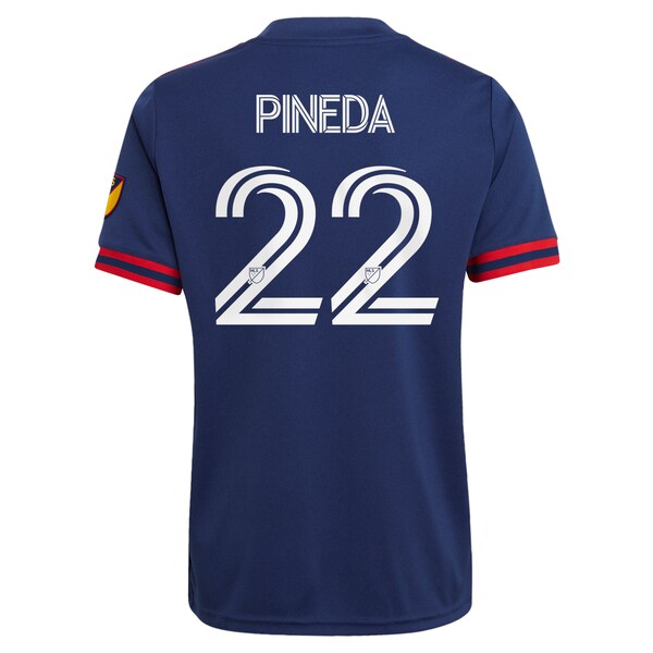 Mauricio Pineda Chicago Fire adidas 2021 Primary Authentic Player Jersey - Navy