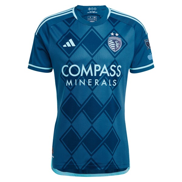 Johnny Russell Sporting Kansas City adidas 2024 Diamonds Our Forever Authentic Player Jersey – Navy