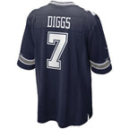 Trevon Diggs Dallas Cowboys Nike Game Jersey - Navy/White