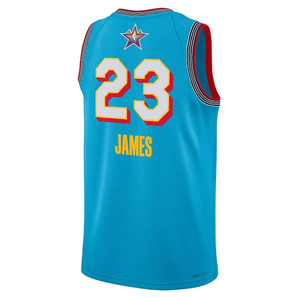LeBron James Jordan Brand Unisex 2025 NBA All-Star Game Swingman Player Jersey - Light Blue