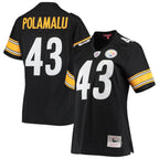 Troy Polamalu Pittsburgh Steelers Women's Legacy Replica Team Jersey - Black
