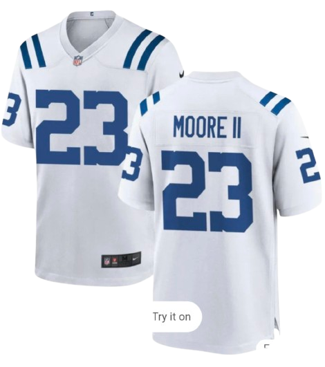 Kenny Moore II Indianapolis Colts Nike Game Jersey - White