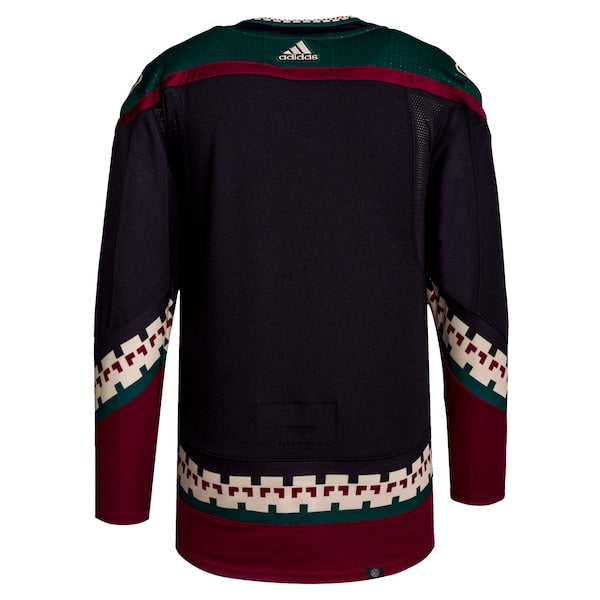 Arizona Coyotes adidas Men's Home Primegreen Authentic Blank Jersey - Black