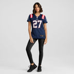 Marcellas Dial Jr. New England Patriots Nike Women's  Game Jersey -  Navy