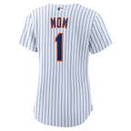 New York Mets Nike Women's #1 Mom Home Replica Jersey - White