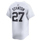 Giancarlo Stanton New York Yankees Nike Home Limited Player Jersey - White