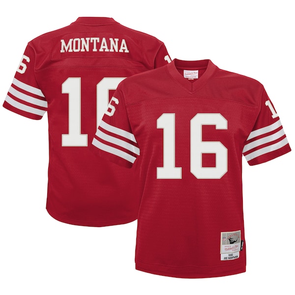 Joe Montana San Francisco 49ers Toddler 1990 Retired Legacy Jersey - Scarlet