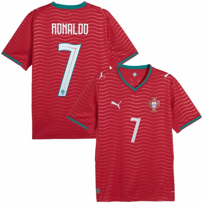 Cristiano Ronaldo Portugal National Team Puma 2026 Home Replica Jersey - Red