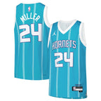 Brandon Miller Charlotte Hornets Nike Youth Swingman Jersey - Icon Edition - Teal