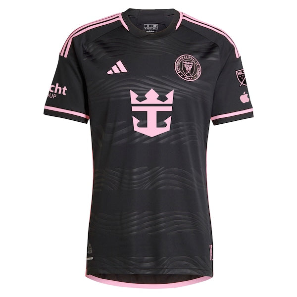 Inter Miami CF adidas 2024 La Noche Authentic Jersey - Black