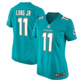 David Long Jr. Miami Dolphins Nike Women's  Game Jersey -  Aqua