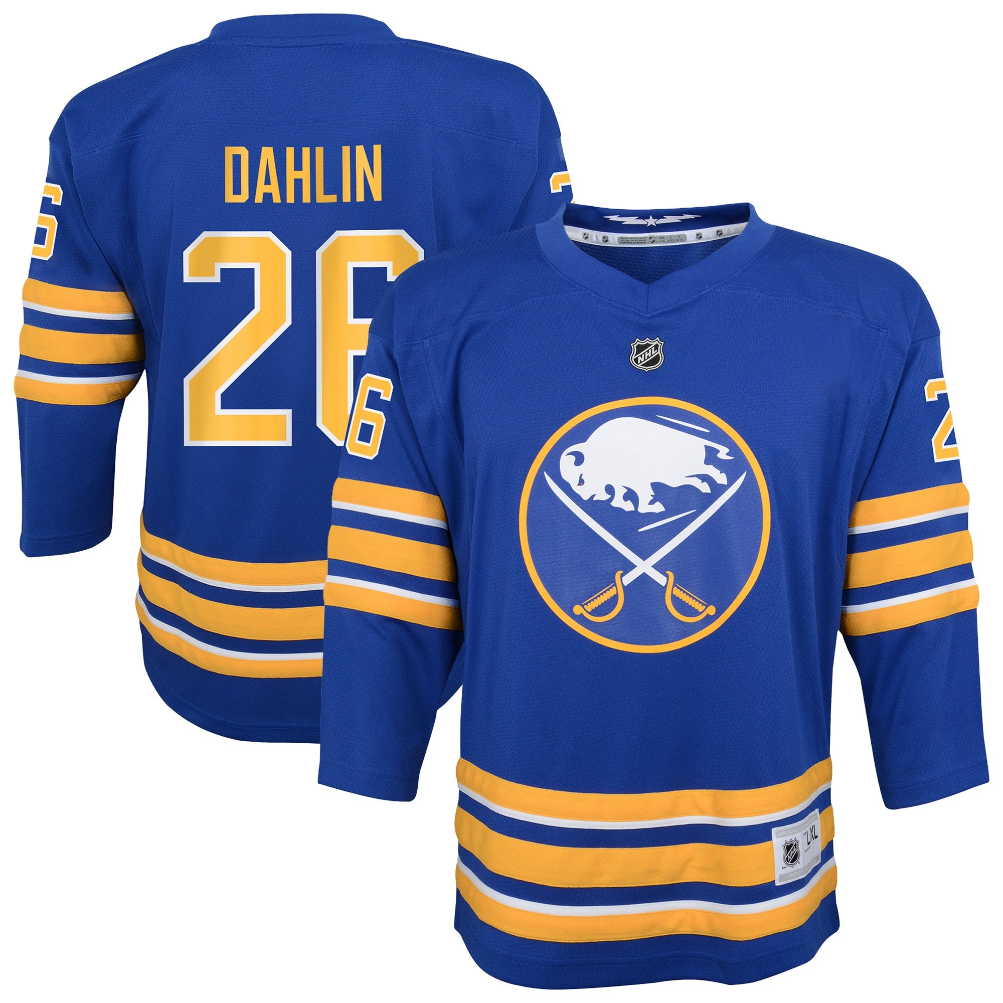Rasmus Dahlin Buffalo Sabres Youth Home Replica Player Jersey - Royal/Navy