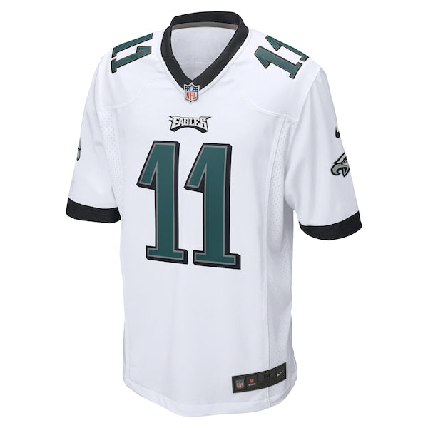 A.J. Brown Philadelphia Eagles Nike Game Jersey - White/Green