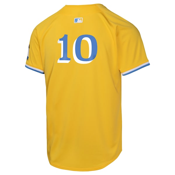 Trevor Story Boston Red Sox Nike Youth City Connect Limited Player Jersey - Gold