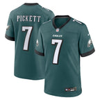 Kenny Pickett Philadelphia Eagles Nike Game Jersey - Midnight Green