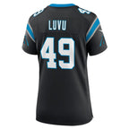 Frankie Luvu Carolina Panthers Nike Women's Team Game Jersey - Black