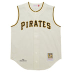 Roberto Clemente Pittsburgh Pirates Cooperstown Collection 1960 Authentic Jersey - Cream