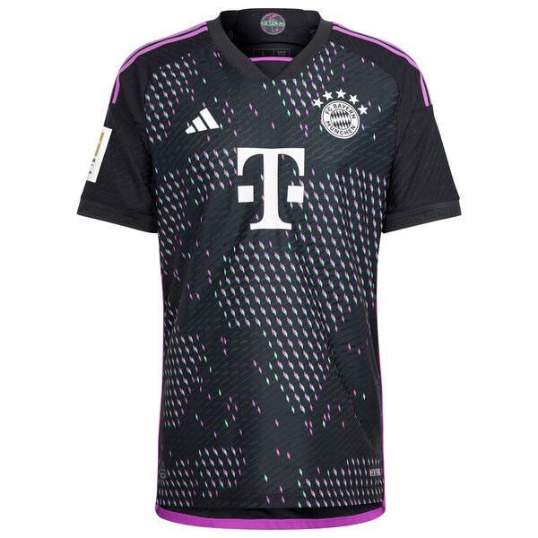 Kim Min-jae Bayern Munich adidas 2023/24 Away Authentic Player Jersey - Black/White